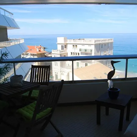 Studio A A 20 M De La Plage Avec Vue Sur La Mer Terrasse Amenagee Et Wifi ビアリッツ